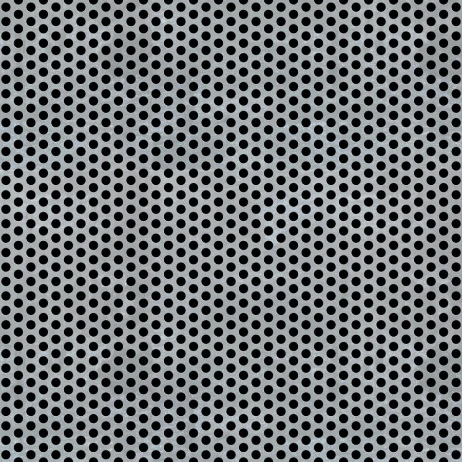 RO-026 Round Staggered Perforated Galvanized Steel Sheet