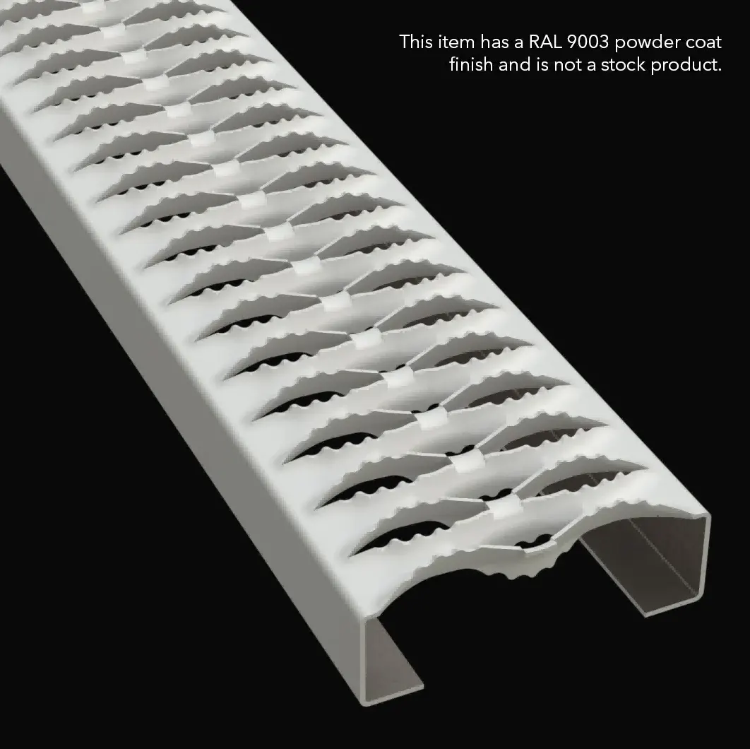 PLA024 HRPO Carbon Steel Serrated 4-3/4" Wide Plank Grating thumbnail 4