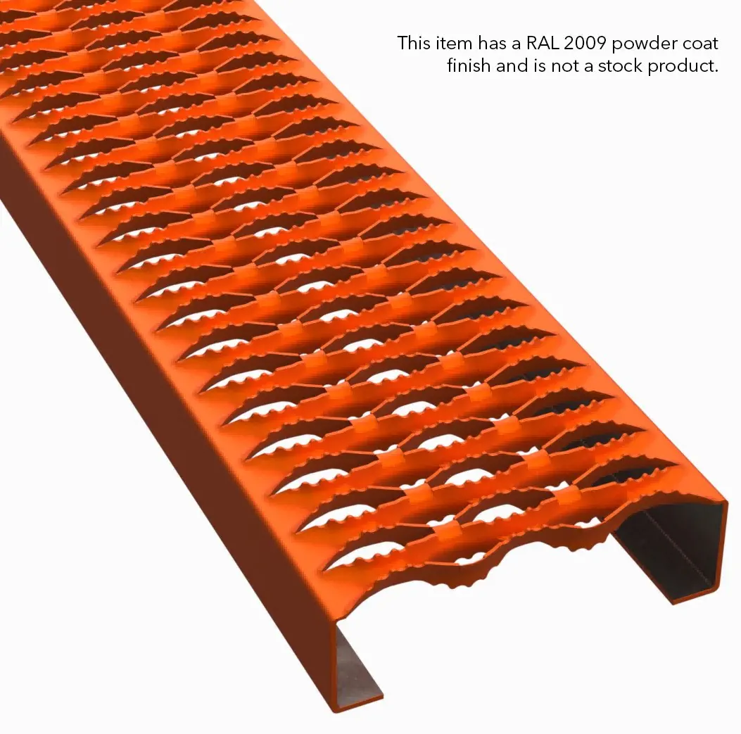 miniatura PLA131 acciaio al carbonio HRPO dentato 7" Wide plank grigliato 6