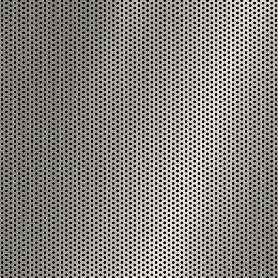 RO-210 Round Staggered Perforated Stainless Steel Sheet