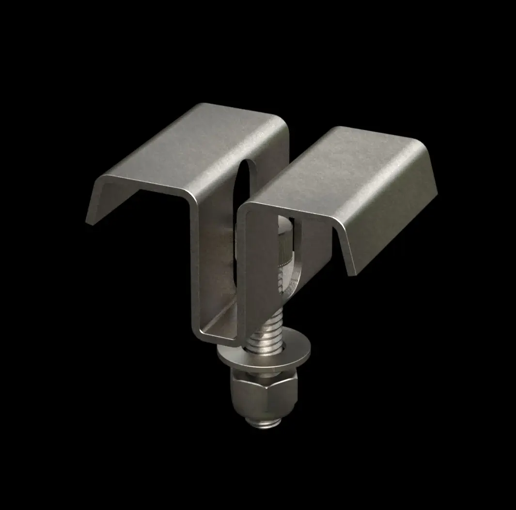 ACC040 316 Stainless Steel Type MI-4010 Saddle Clip for FRP Grating