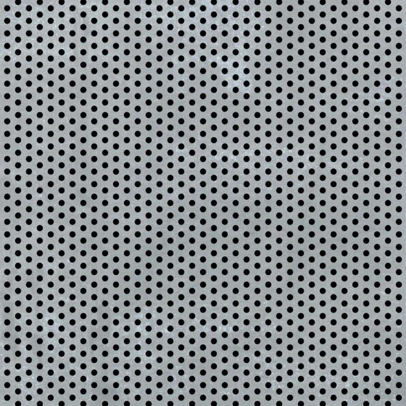 RO-031 Round Staggered Perforated Galvanized Steel Sheet