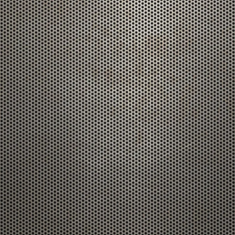 RO-081 Round Staggered Perforated Carbon Steel Sheet