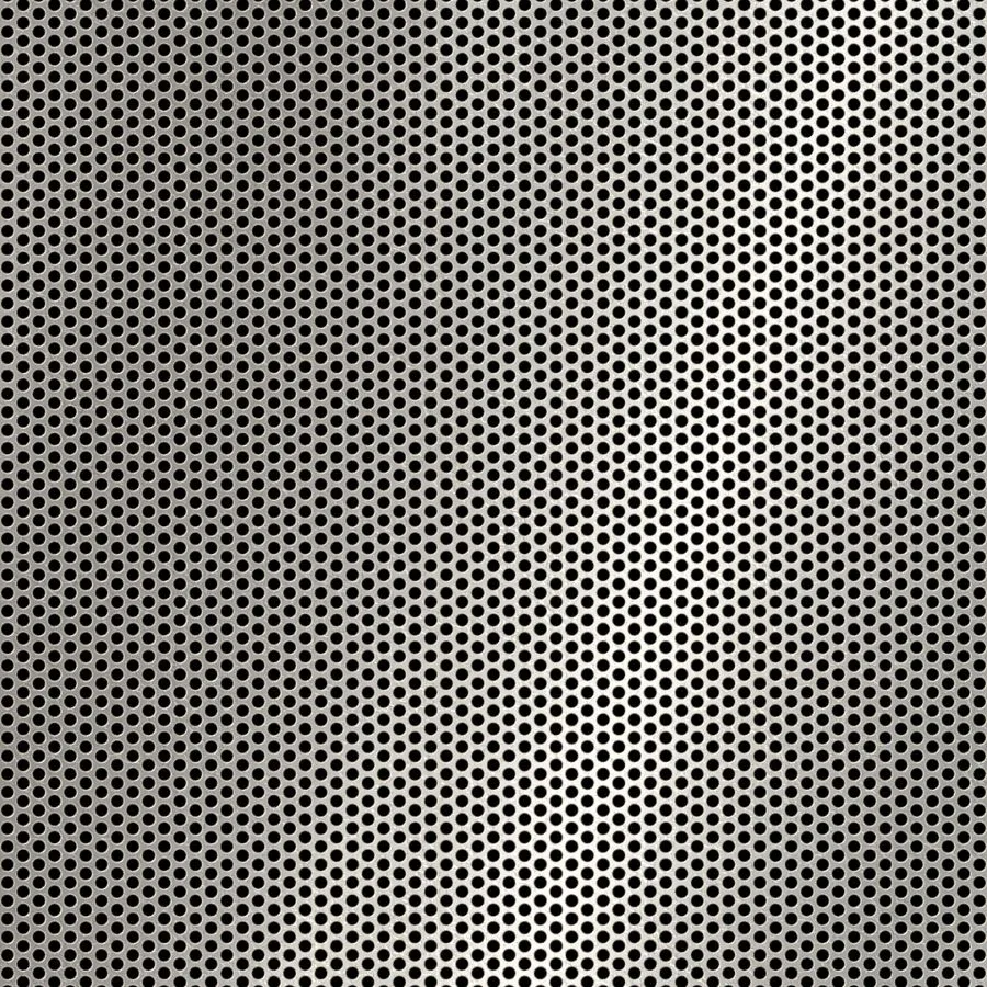 RO-154 Round Staggered Perforated Stainless Steel Sheet