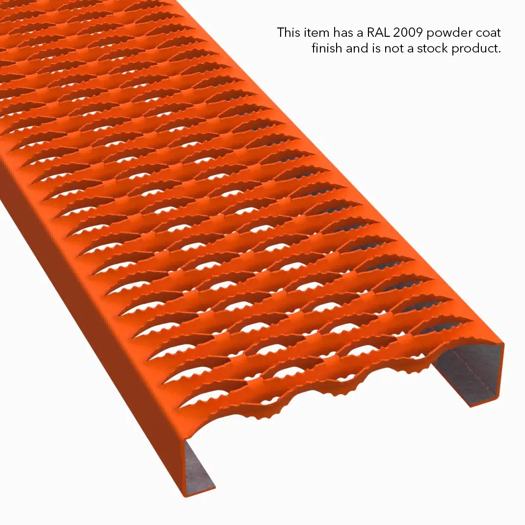 Miniatura de PLA003 aluminio 5052-H32 dentado 9-1/2" Wide plank rejilla 6