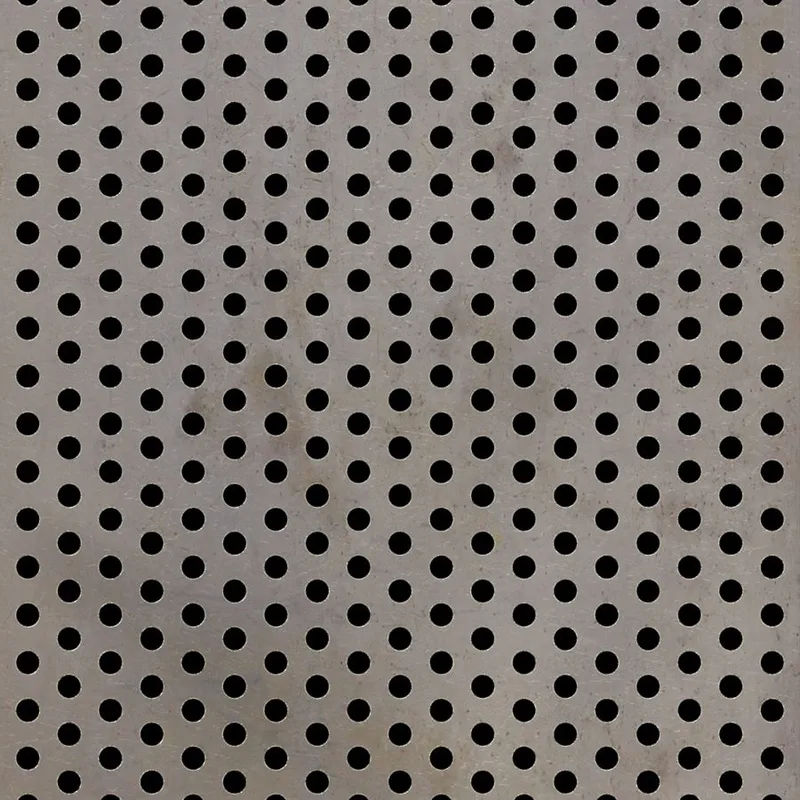RO-119 Round Staggered Perforated Carbon Steel Sheet