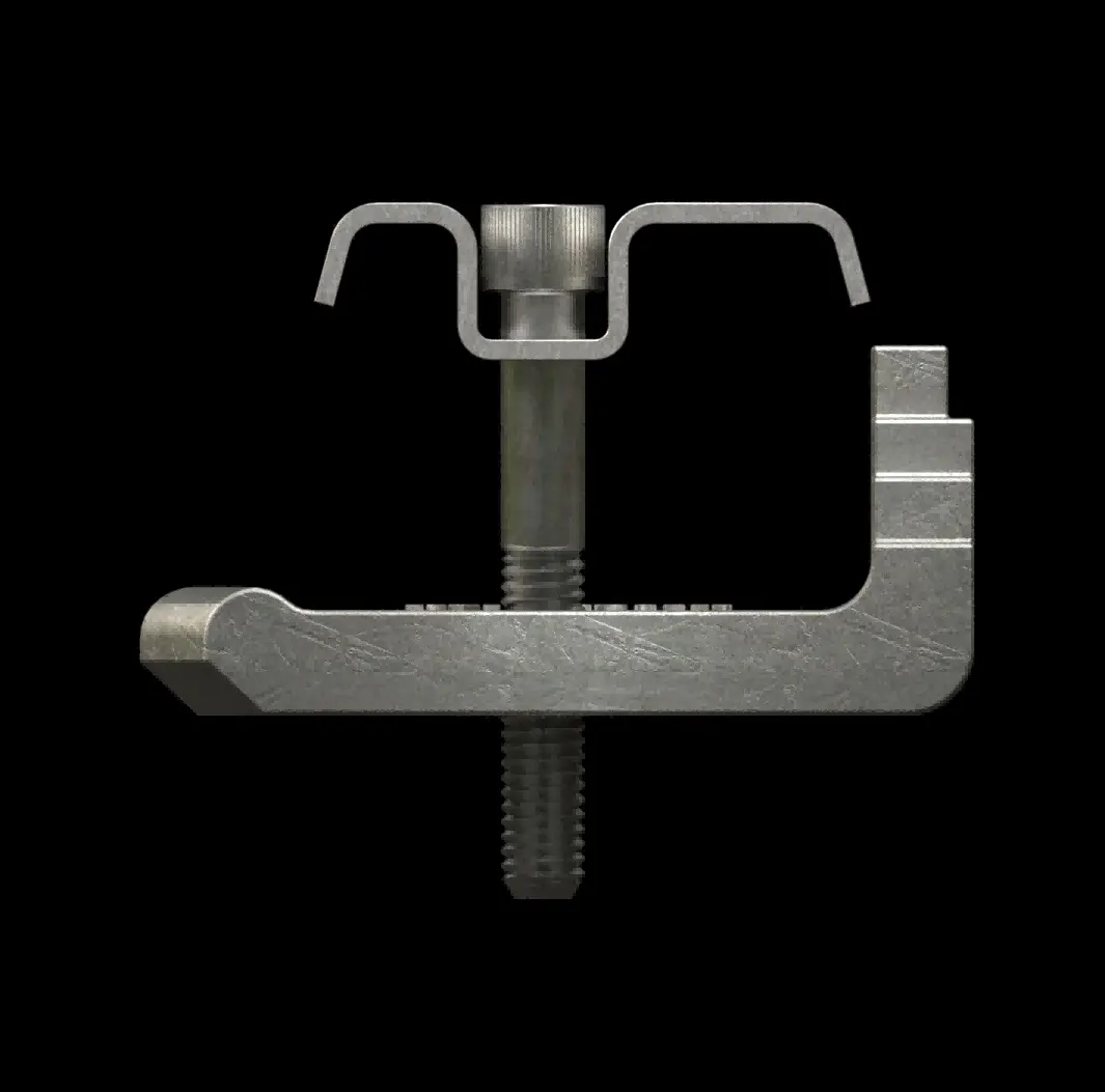 ACC050 304 Stainless Steel Type GFSS-1 Saddle Clip for FRP Grating thumbnail 5