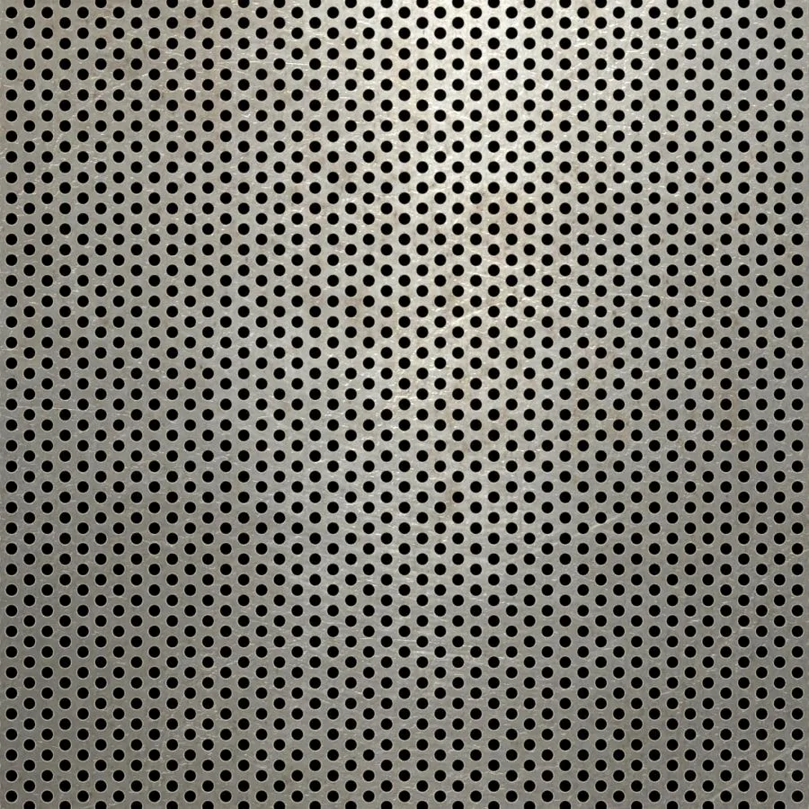 RO-168 Round Staggered Perforated Carbon Steel Sheet