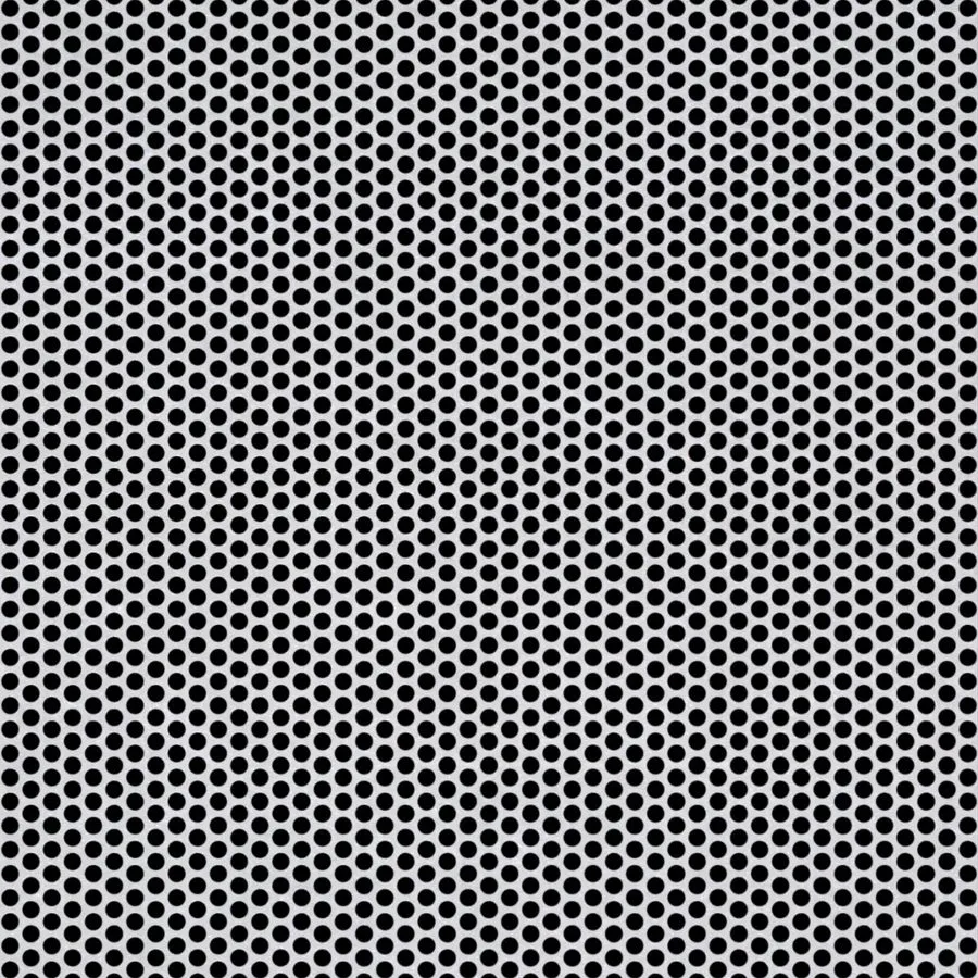 RO-115 Round Staggered Perforated Aluminum Sheet