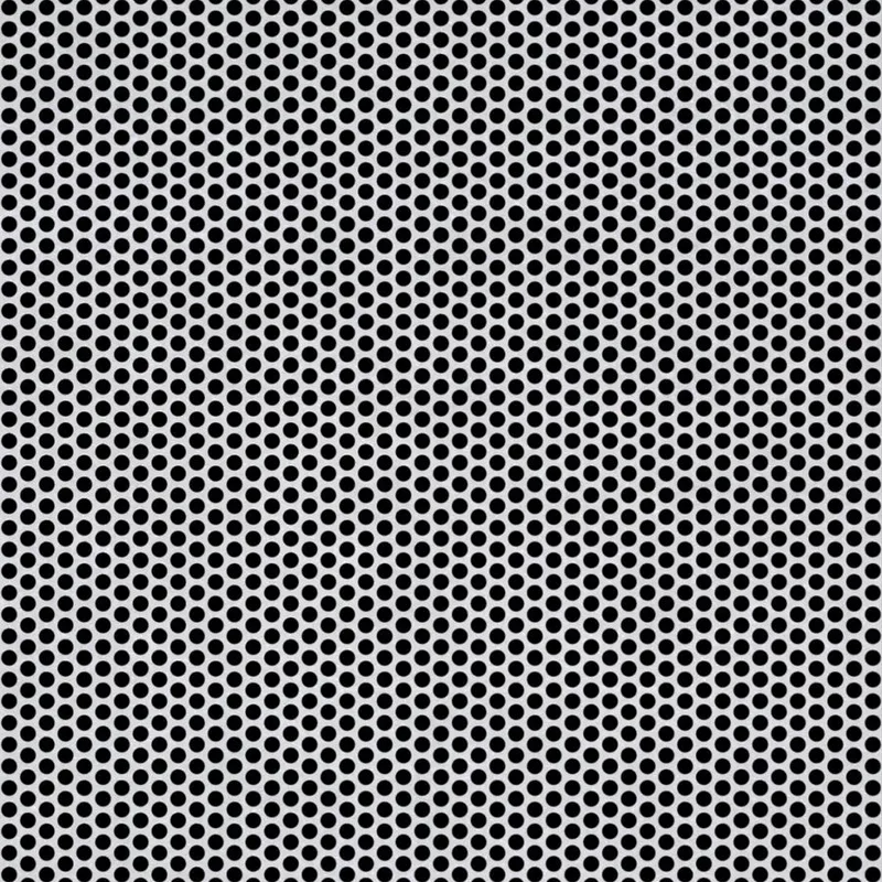 RO-115 Round Staggered Perforated Aluminum Sheet