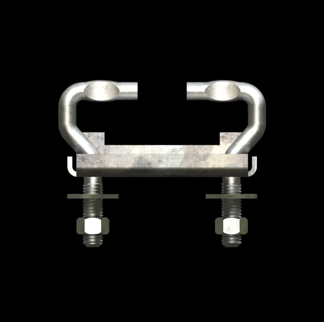miniatura ACC125 ACA-20 assieme ancoraggio e morsetto per grigliato plank 5