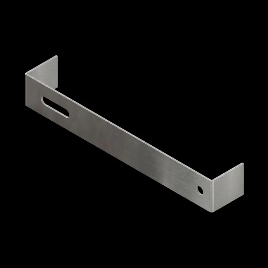 ACC092 CP-PG-1220 placas laterales para peldaños de rejilla plank placa portante par para rejilla plank