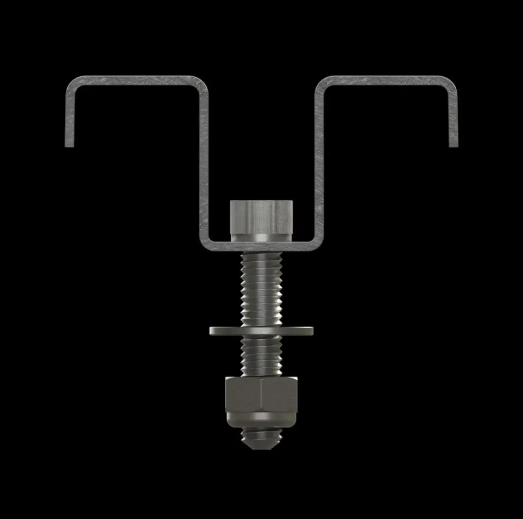 ACC016 316 Stainless Steel Type MI-6010 Saddle Clip for FRP Grating thumbnail 5