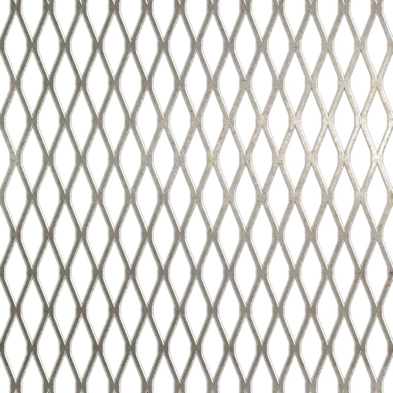 16F0825CS Flattened Carbon Steel Expanded Metal