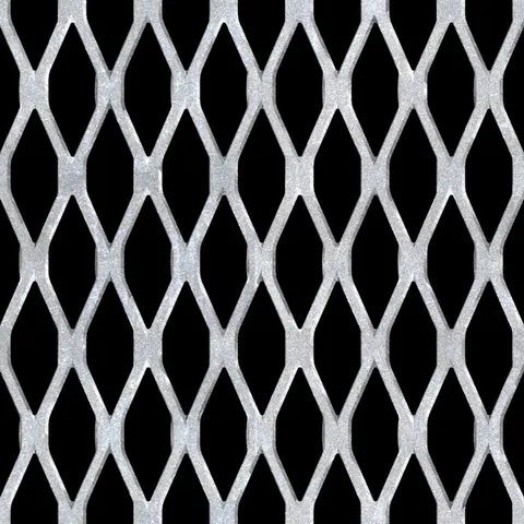 09F1543GV Flattened Galvanized Steel Expanded Metal thumbnail 2