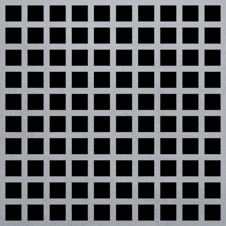 SQ-012 Square Straight Perforated Aluminum Sheet