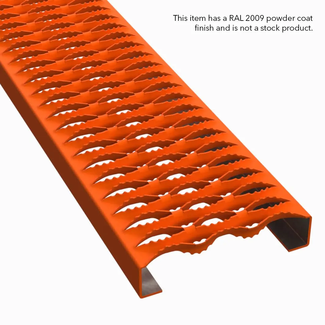 miniatura PLA026 acciaio al carbonio HRPO dentato 7" Wide plank grigliato 6