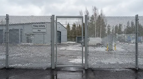 Nordic Industrial Warehouse Perimeter Security Fencing thumbnail 3