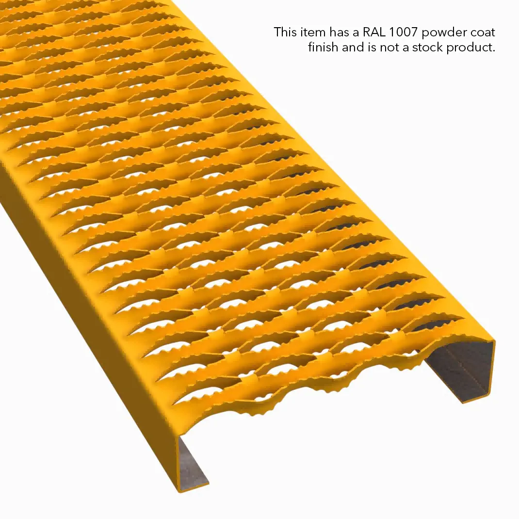 Miniatura de PLA012 aluminio 5052-H32 dentado 9-1/2" Wide plank rejilla 5