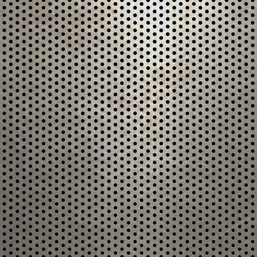 RO-176 Round Staggered Perforated Carbon Steel Sheet