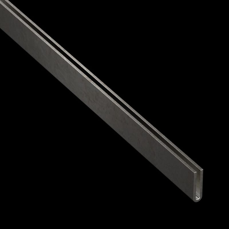 ACC14402UEDGSS Profilé en U Acier inoxydable