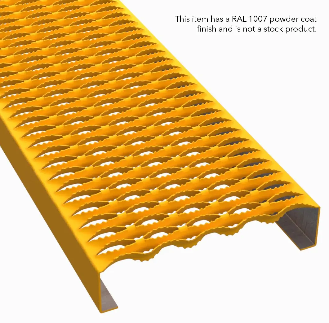 PLA106 5052-H32 Aluminum Serrated 11-3/4" Wide Plank Grating thumbnail 5