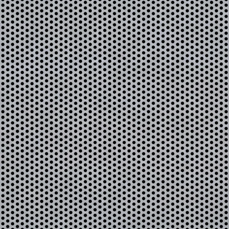 RO-188 Round Staggered Perforated Aluminum Sheet Mill Finish